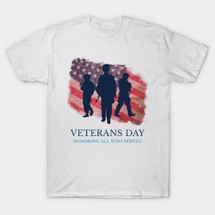 Veterans Day Honoring All Who Served T-Shirt